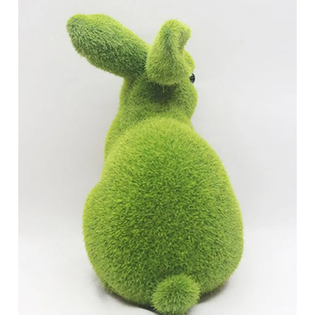 

Hotel Resin Flocking Animal Statue Living Room Shelf Figure Decoration
