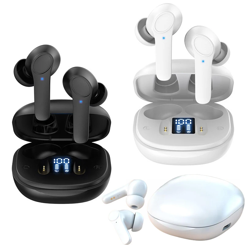 

Bluetooth-наушники, HIFI беспроводные наушники-вкладыши, спортивный сабвуфер, наушники-вкладыши с активным шумоподавлением, стерео, бас для iphone 005