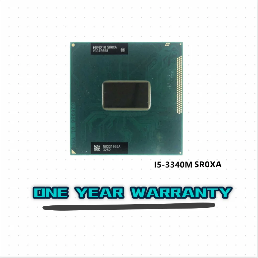 

Процессор Intel Core i5-3340M i5 3340M SR0XA, 2,7 ГГц, двухъядерный, четырехпоточный, 3 МБ, 35 Вт, разъем G2 / rPGA988