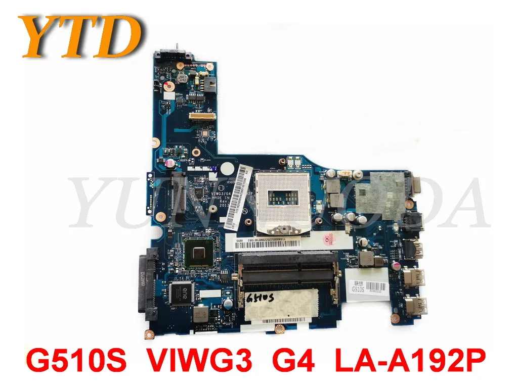 Original for Lenovo G510S laptop  motherboard  G510S  VIWG3  G4  LA-A192P  tested good free shipping