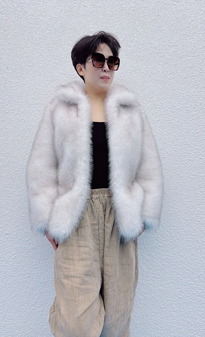 Зима 2022 хит продаж модная пальто с градиентом для девочек женская толстая теплая