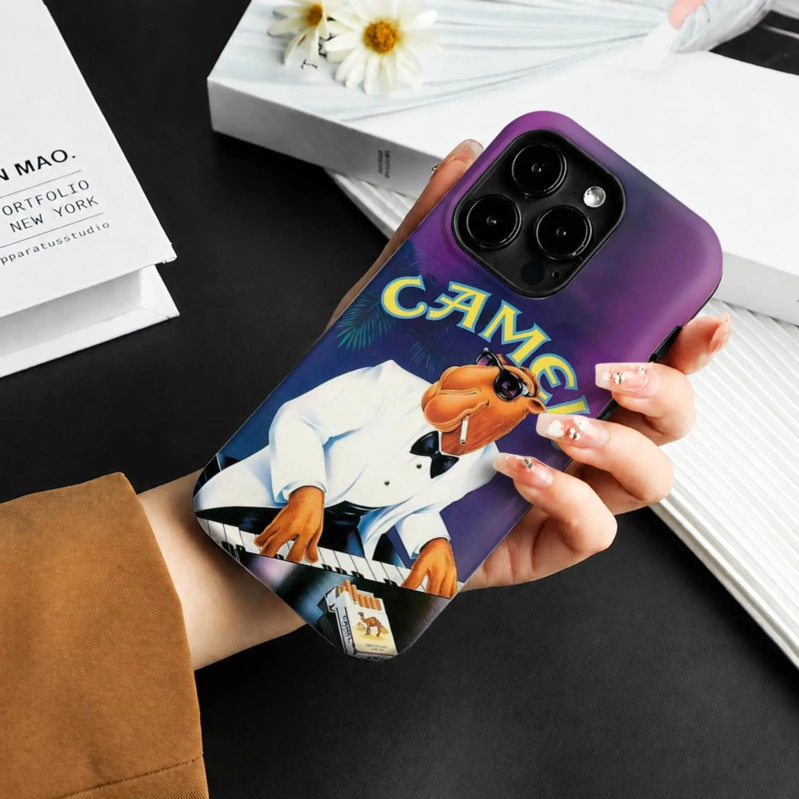 Фото Чехол для телефона C-Camels для iPhone 17 16 15 14 13 12 11 Pro Max Air, двухслойный защитный чехол 2-в-1. №4
