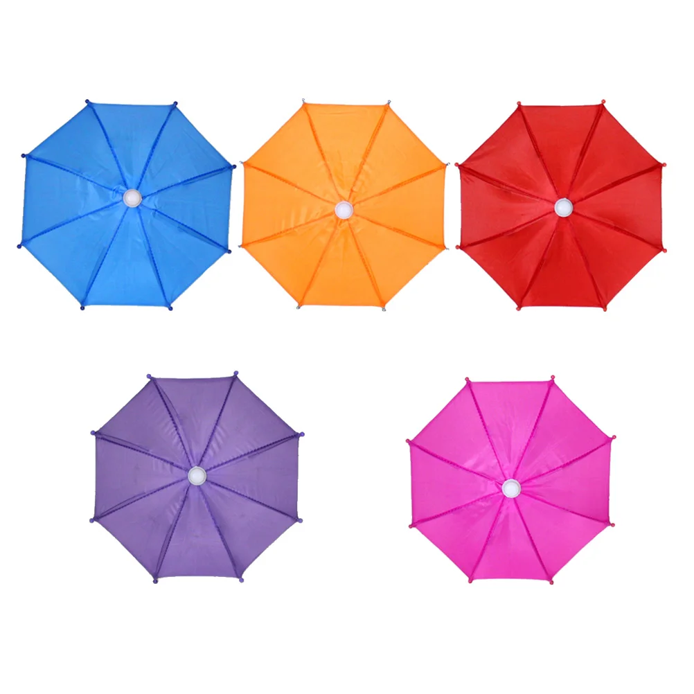 

Umbrella Mini Toy Kids Toys Decor Miniature Tiny Props Umbrellas Model Cute Kid Parasol Rainy Accessories Hanging Paper Ornament