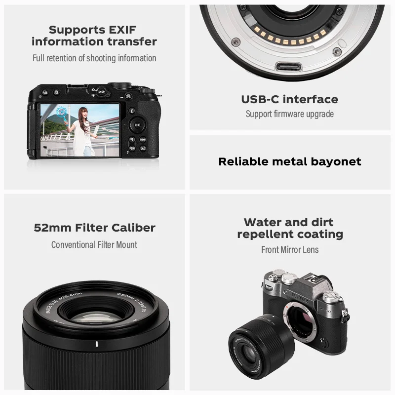 Фото Объектив Viltrox AF 35mm F1.7 Air E/Z/XF APS-C с автофокусом и большой апертурой для камер Nikon Z, Zfc, Sony E, A7, FX3, Fuji XF №5