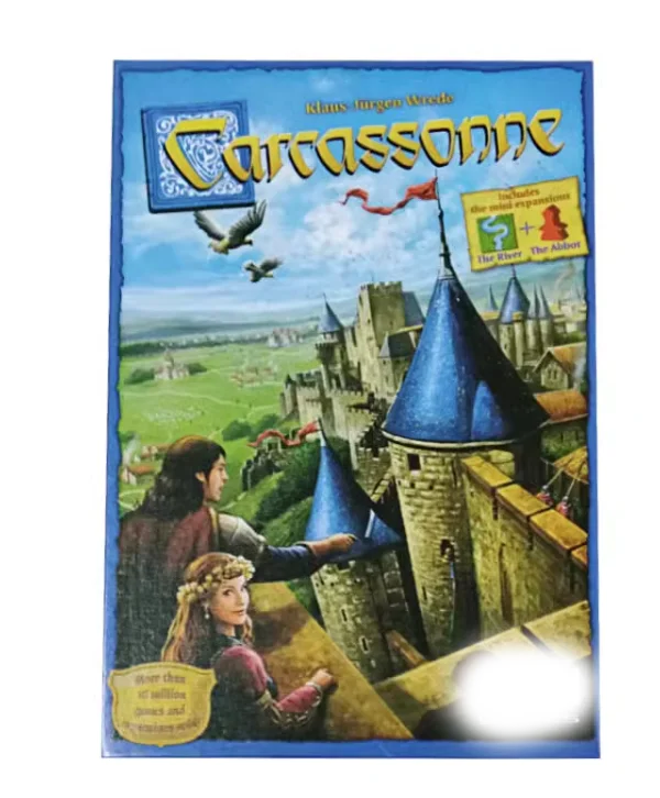 Популярная игра carкассонская английская версия настольная 2-5 игроков для