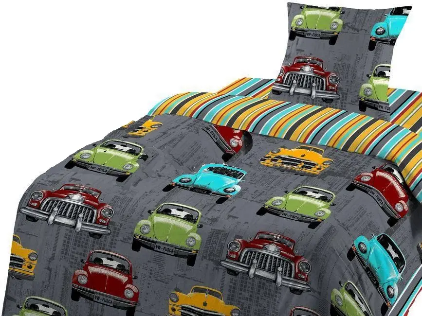 КПБ Шуйская Бязь Детское постельное белье бязь ретро-машинки |