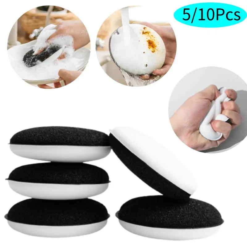 

5/10Pcs Sponge Eraser Double Side Dishwashing Sponge Dish Washing Brush Pan Dish Wash Sponges Household Cleaning Kitchen Tools