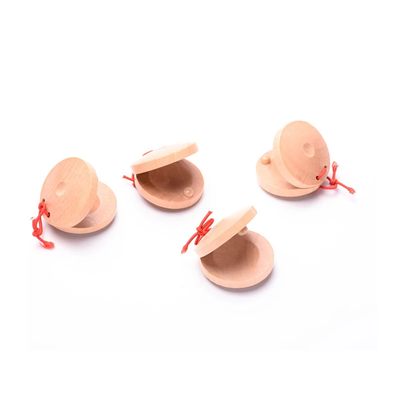

_ Первичный цвет, Castanets, круглая танцевальная доска, красный, синий для детей, музыкальный инструмент, фотоигрушка