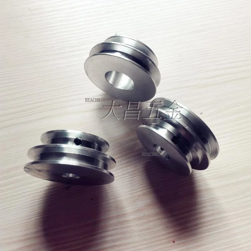 

50 double groove round belt pulley type Y motor pulley 10/11/12/14/15/16/18/20MM bore size