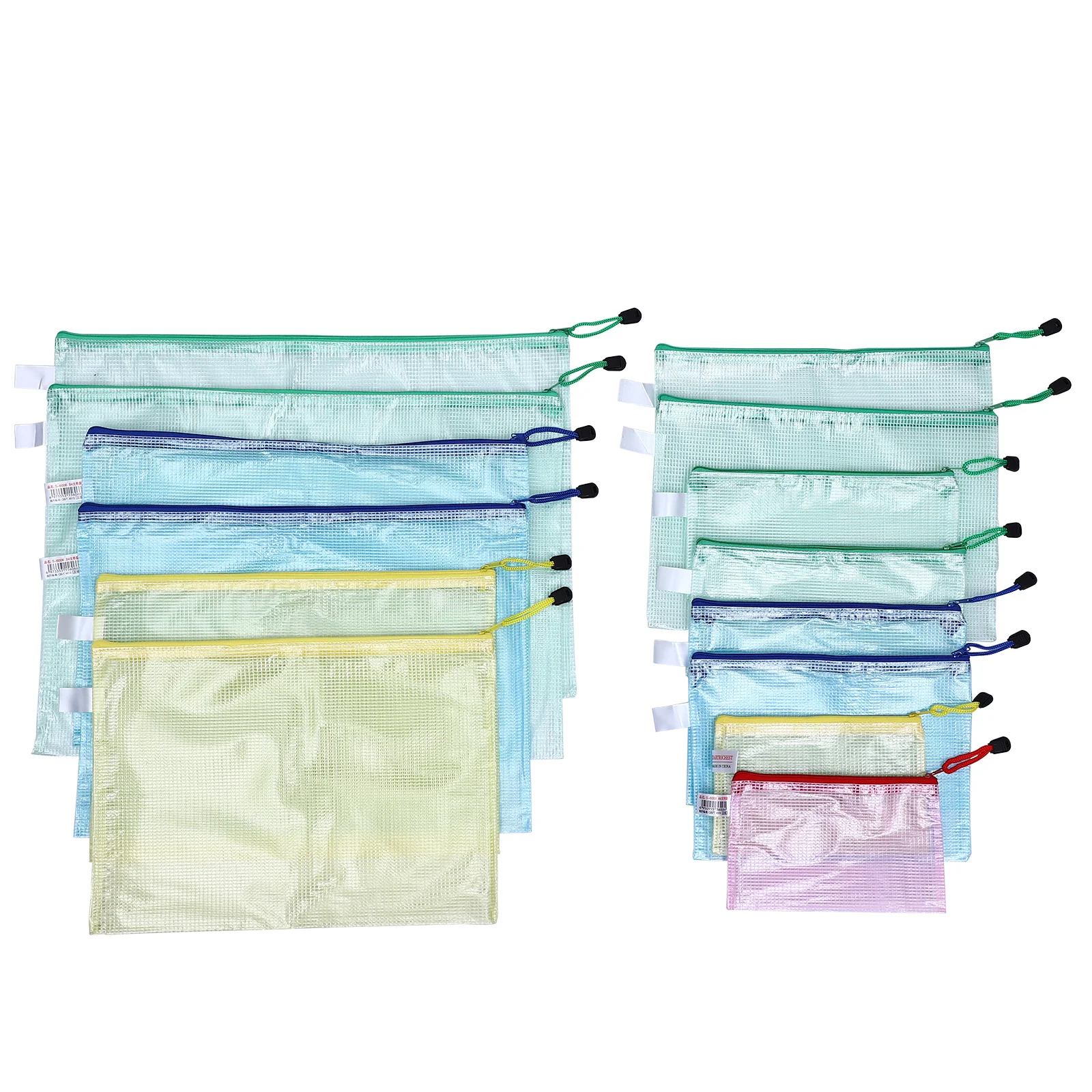 

14 шт., сетчатые дорожные сумки-органайзеры