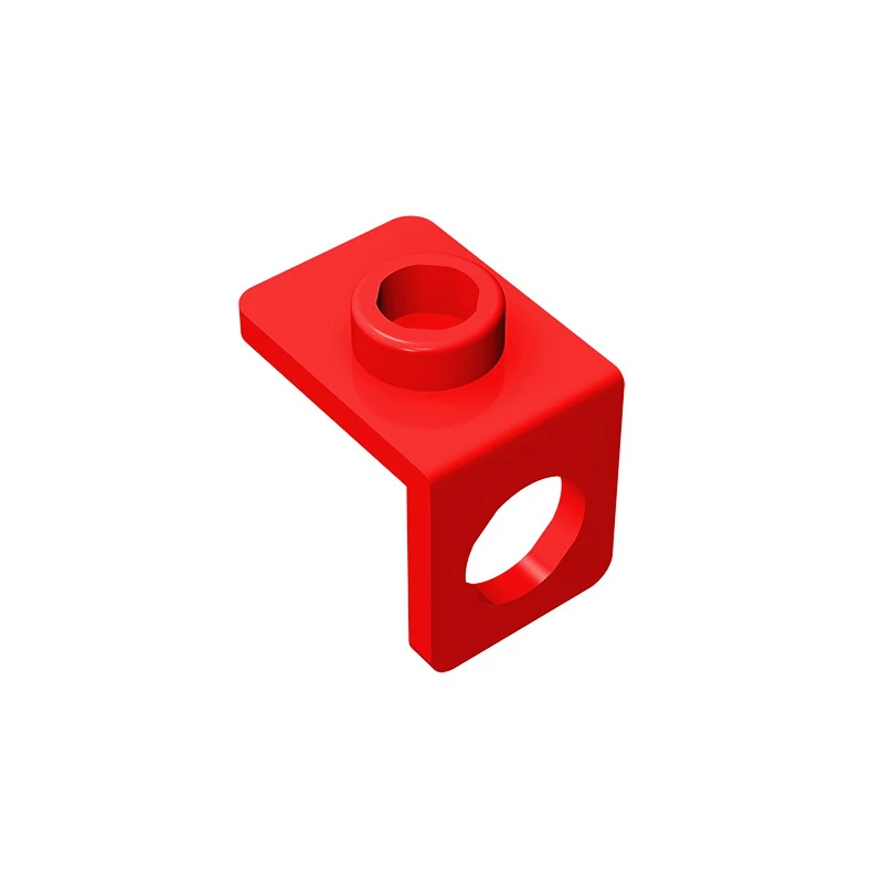 Мини-фигурка gobrick шейный кронштейн с задней шпилькой-тонкая задняя стенка