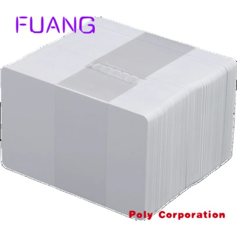Standard size CR80 PVC Printable white blank card
