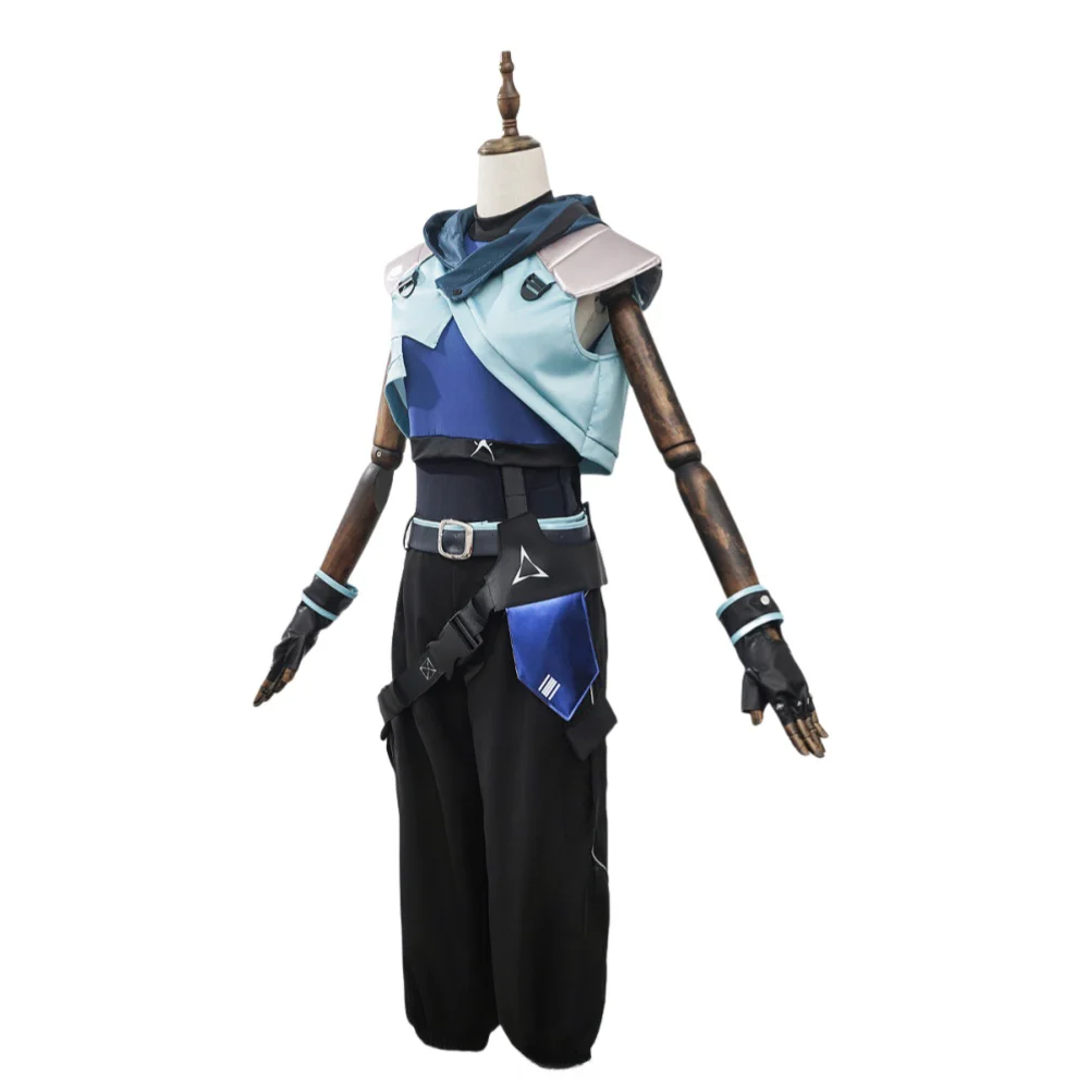 Джетт Косплей Костюм Парик Женщины Хэллоуин Наряды Полный Комплект Униформа