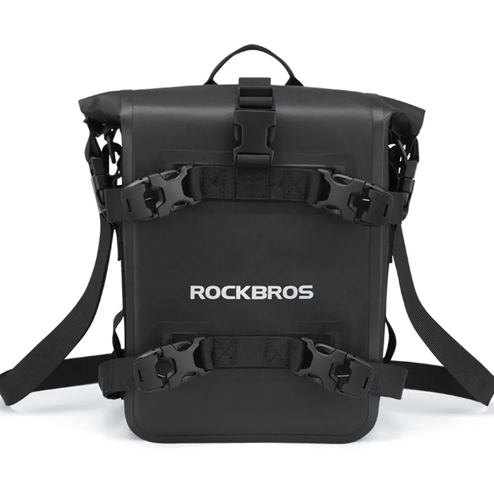 

ROCKBROS Motorcycle Bumper Side Bag Waterproof Quick-Release POM Plug-In 5L Large Capacity 600D TPU+PVC Material Storage Pack