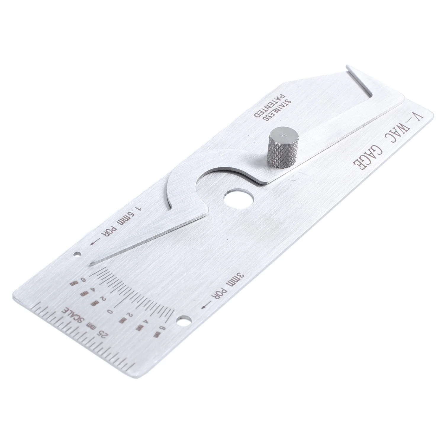 V-образный сварочный калибр для сварки кромок аппарат проверка метрического