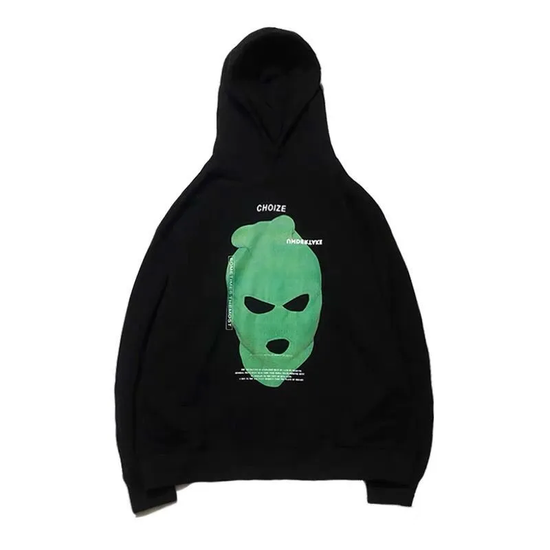 

Европейский и американский портрет в стиле хип-хоп с капюшоном