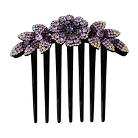 hair accessories slide clips exquisite womens hair barrettes bridal pins pretty flower hair comb