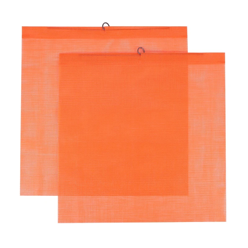 

2 шт., Флаги безопасности для грузовиков и пешеходов, 18 х18 дюймов