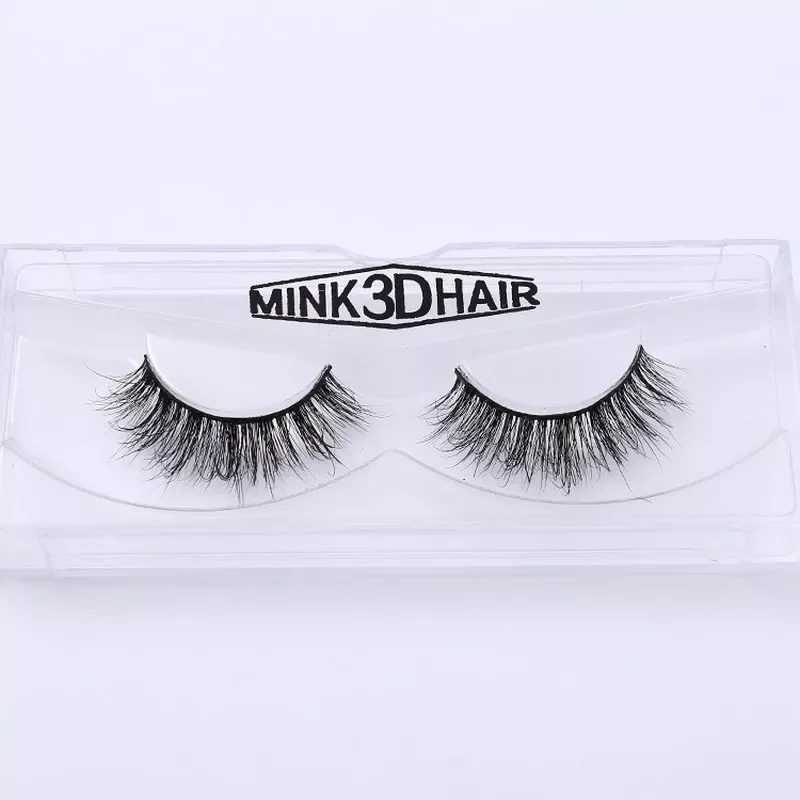 

30/40/100 Pairs 3D Mink Eyelash Real Mink Handmade Crossing Lashes Individual Strip Thick Lash Fake Eyelashes A02
