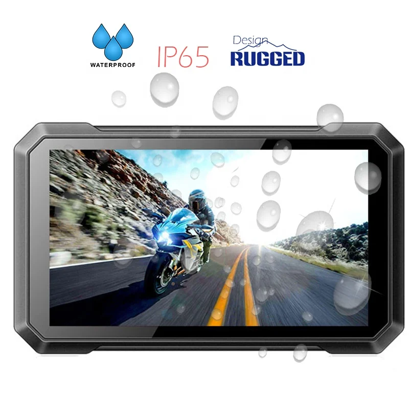 

RuiHao 7 inch IPS Display IP65 Android 8.1 WIFI 2GB RAM Motorcycle Radios and Bicycle Computer GPS