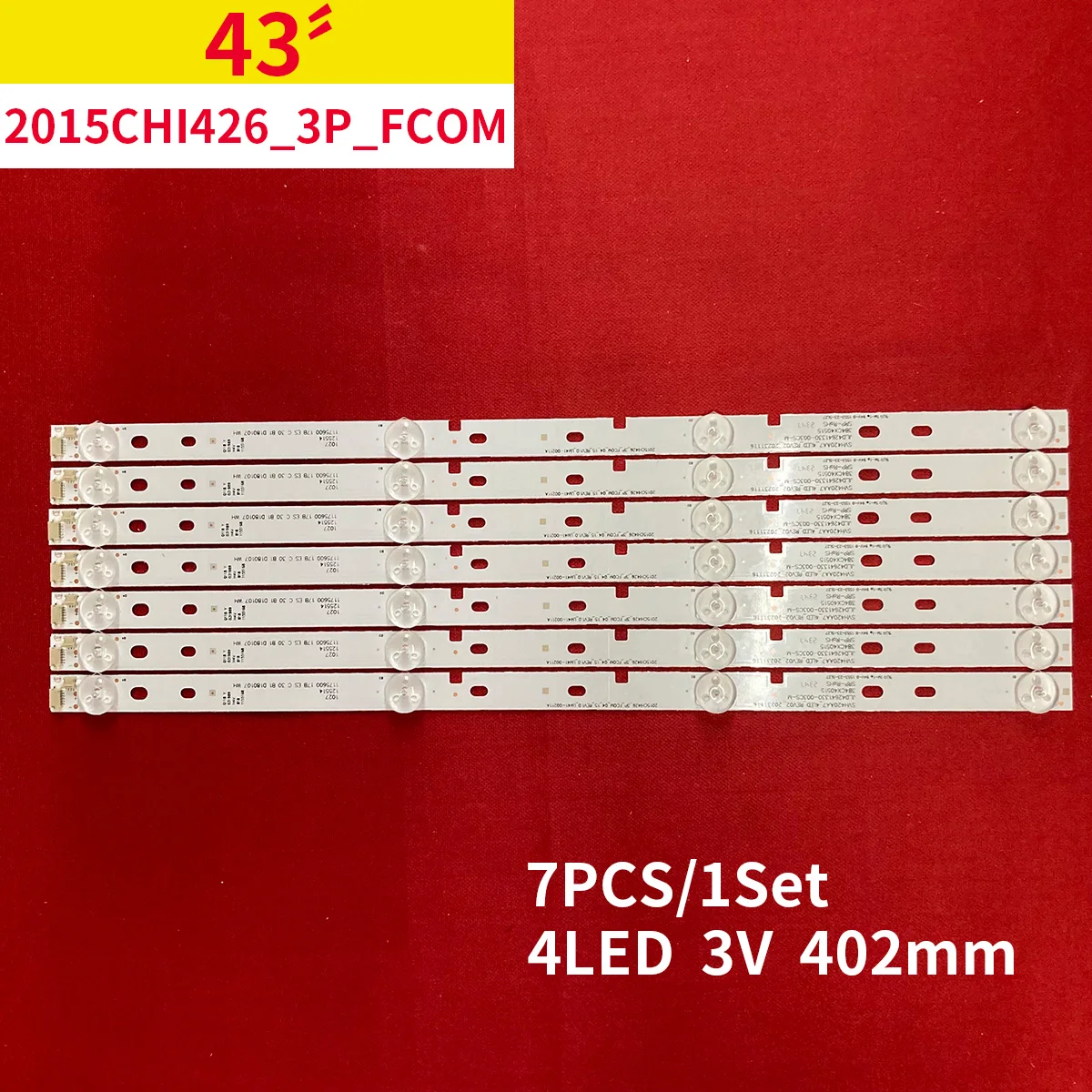 Новая фотолента для SVH420AB2 SVH420AB3 svh420aa7 _ 4LED H43M3000 H43MEC3050 LED43K300U 43H7C 43H7C2