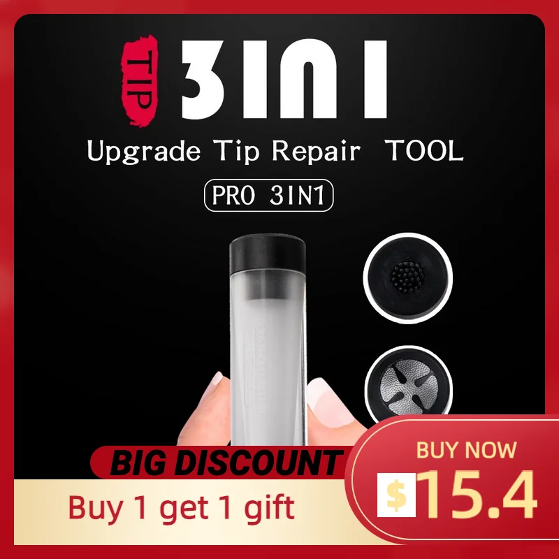 Multi-functional Tip Tool 3 in 1 Repair Acupuncture Frosted 