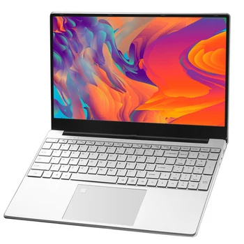Fingerprint Unlock Intel Laptop 15.6 Inch Windows 10 11 Pro IPS Portable Laptop 12G RAM 128GB/256GB/512GB/1TB SSD HDMI Notebook 1