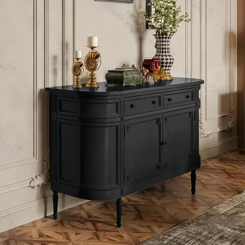 Шкаф для гостиной винтажные скандинавские зеленые Шкафы организации дома