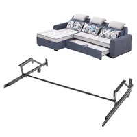Furniture Hardware Accessories Multifunctional Sofa Bed Iron Frame Pull and Fold Drawer Bed Box Hinge Length Can Be Adjusted