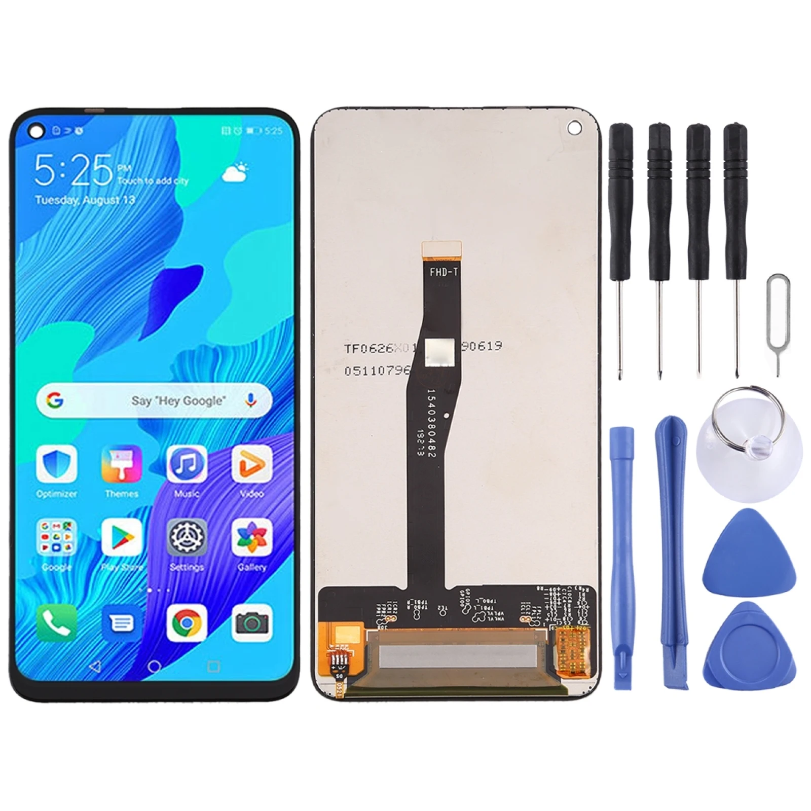 

OEM LCD Screen for Huawei Nova 5T / YAL-L21 / TAL-L61 / YAL-L71 / YAL-L61D with Digitizer Full Assembly