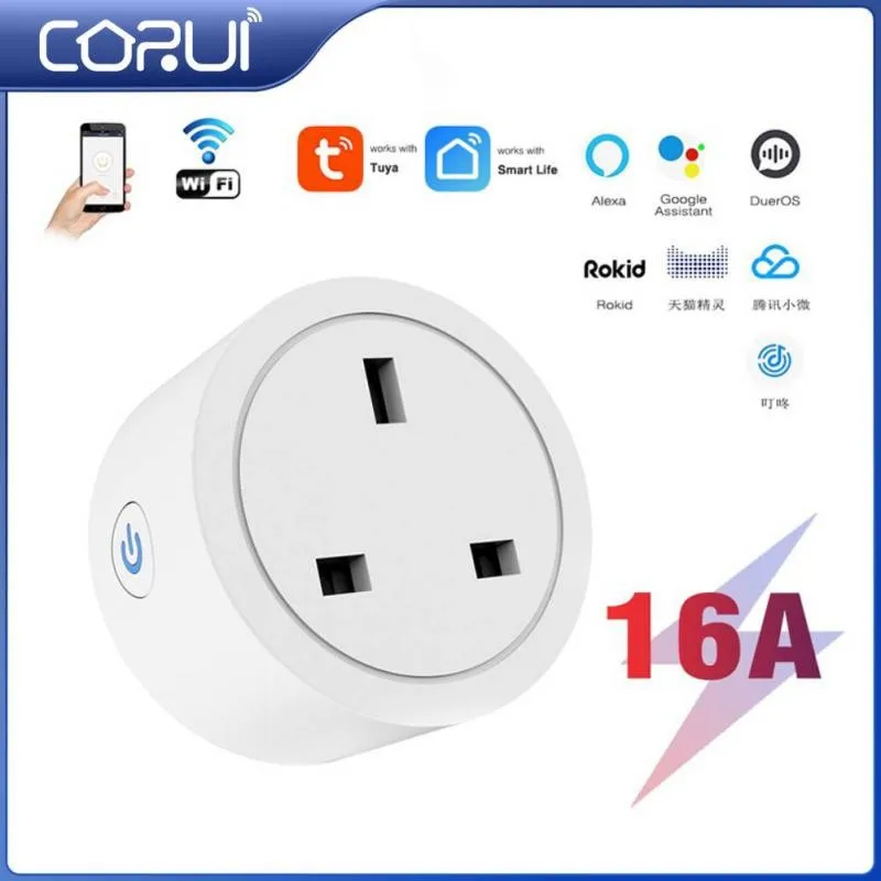 

Умная розетка CORUI 16 А с поддержкой Wi-Fi и таймером