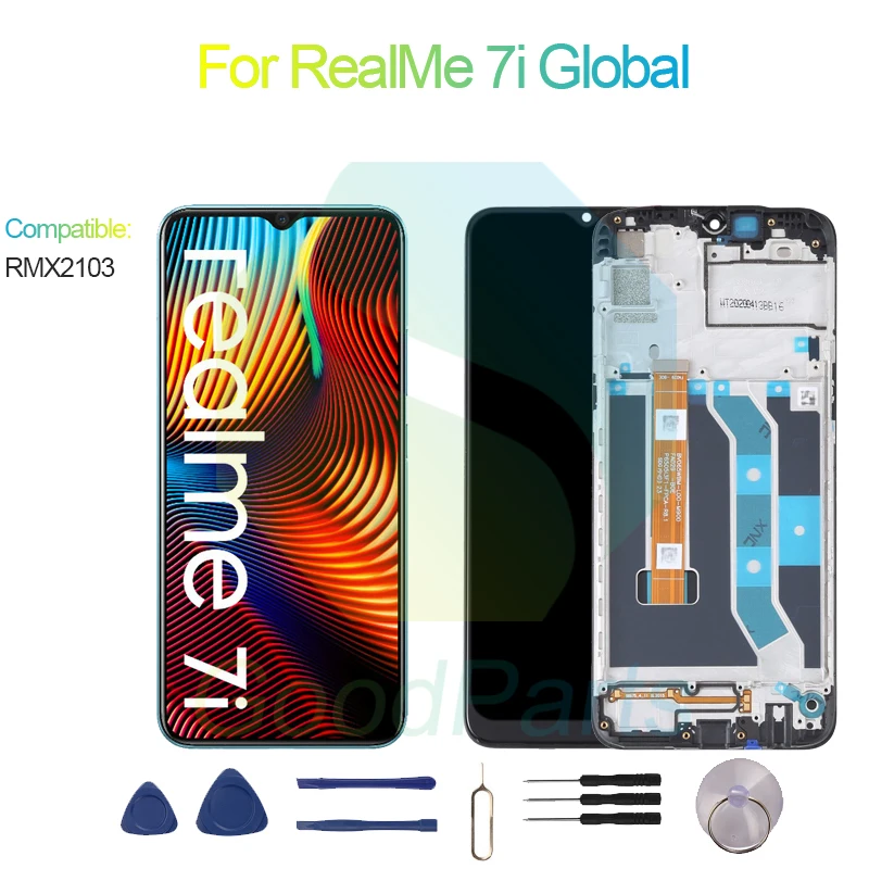 Замена экрана для RealMe 7i 2400*1080 Для Global LCD сенсорный дигитайзер