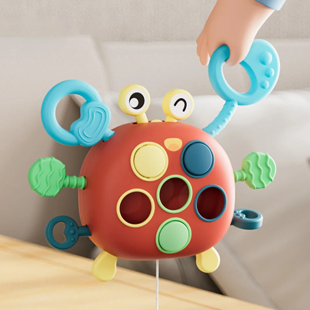 

Crab Toy Educational Baby Toys Pull String Toys Take A Bath Newborn Toys Abs Sensory Toys Babies Child Sensory Toys Toddlers