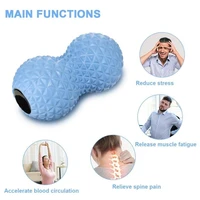 eva peanut massage ball double lacrosse massage ball mobility ball for physical therapy deep tissue massage tool back hand foot
