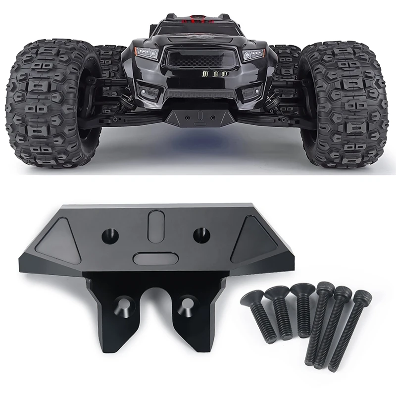 Металлический бронированный бампер защитная пластина для TRAXXAS Sledge 1/8 RC Car Upgrade Parts