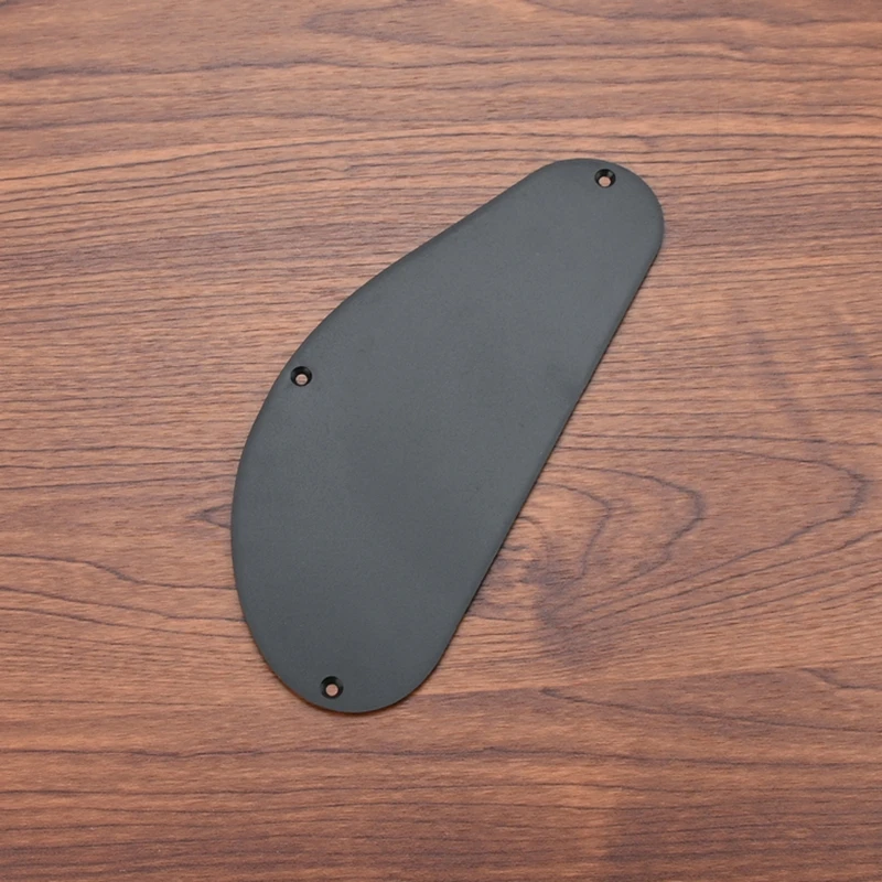 Черная пластиковая крышка полости для бас-гитары задняя пластина проводки