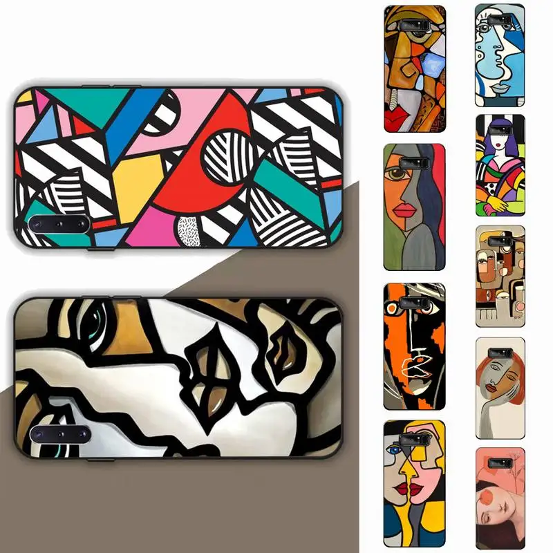

YNDFCNB Picasso abstract Art painting Phone Case for Samsung Note 5 7 8 9 10 20 pro plus lite ultra A21 12 72