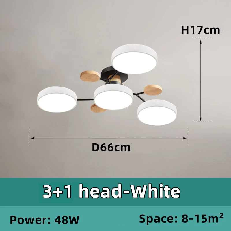 

Потолочная люстра IWP H173 LED трехцветная