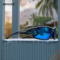 awgsee sports polarized sunglasses for men tac1 1mm uv400 mirror lens fishing driving photochromic night vision goggles ce 55412