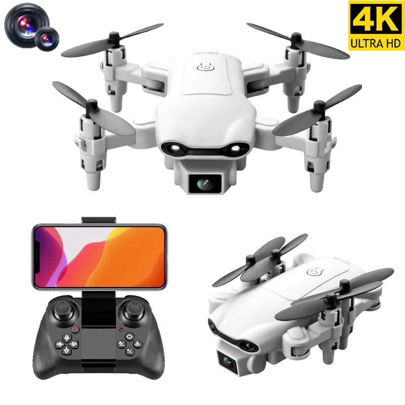 

Мини-Дрон V9 с двойной камерой 4K HD и широким углом