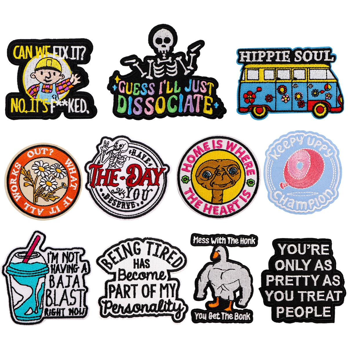 Патчи с маленькой маргариткой патчи вышивкой утюгом для одежды термоклейкие на