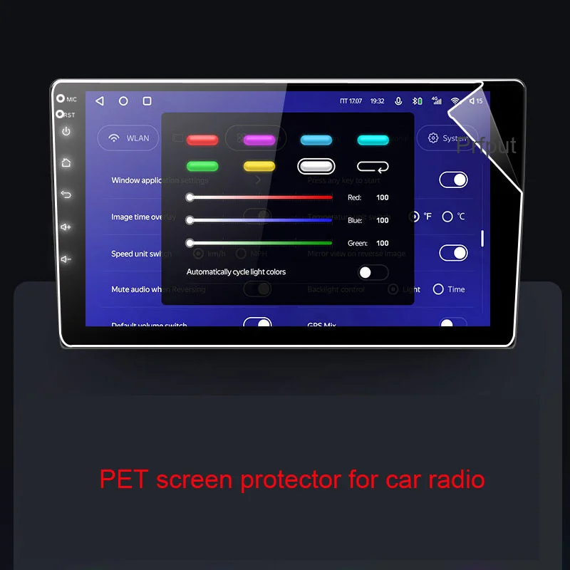 

Car pet screen saver for 9 "and 10.1" movies of Teyes CC2 CC2L SPRO 2 DIN, GPS, radio and navigation multimedia player