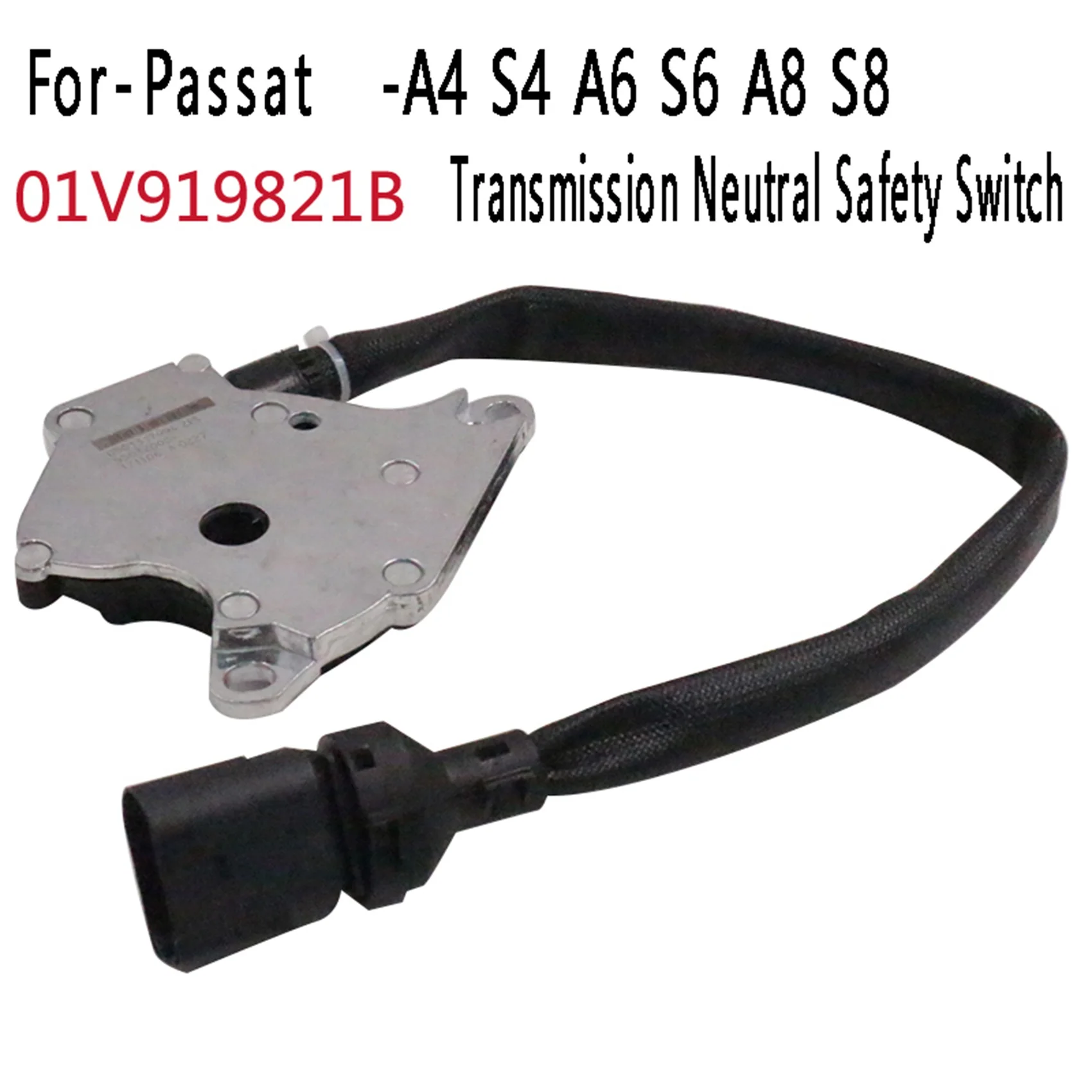 

Transmission Neutral Safety Switch Range Sensor 01V919821B 0501317994 for-Passat Audi-A4 S4 A6 S6 A8 S8 Avant Quattro