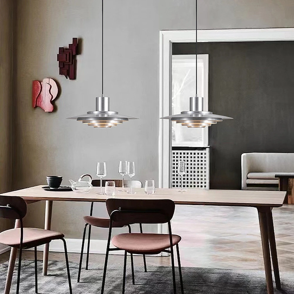 Креативный металлический подвесной светильник Bauhaus с НЛО железный отель бар