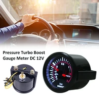 52mm bar blue ledlight pressure turbo car auto bar turbo boost gauge meter dc 12v car accessories universal