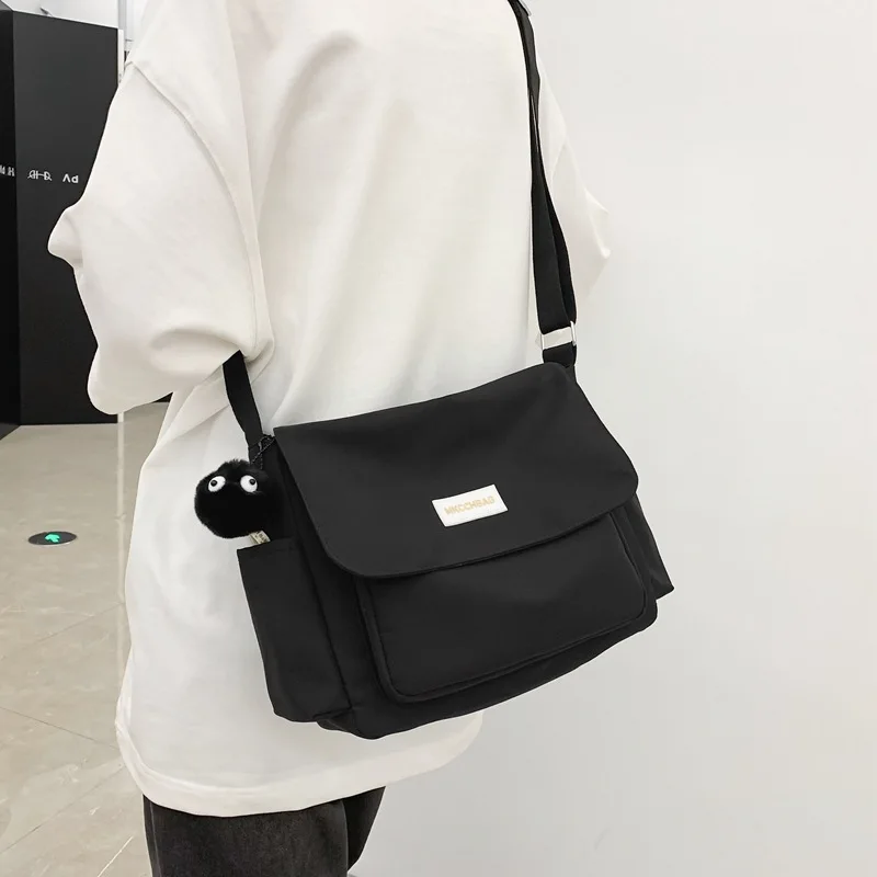 

Модная трендовая сумка-мессенджер, вместительные сумки на плечо для женщин, 2023, Холщовая Сумка через плечо, Женская Повседневная Сумка-тоут