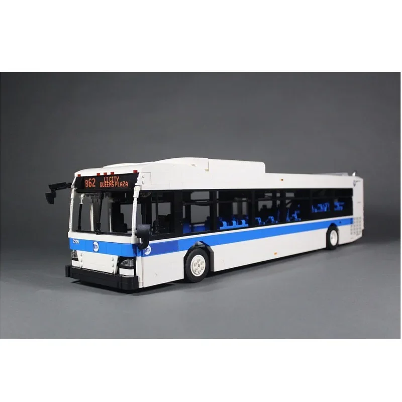 Конструктор MOC-153565 Городской автобус