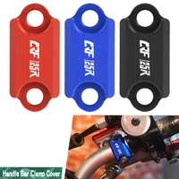 motorcycle accessories brake master cylinder handlebar handle bar clamp cover for honda crf125r crf 125 r 2022 2021 2019 2018