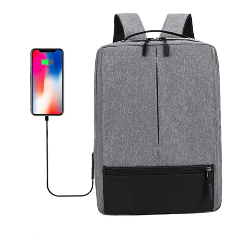 

Мужской вместительный рюкзак из ткани «Оксфорд», с выходом USB 2022