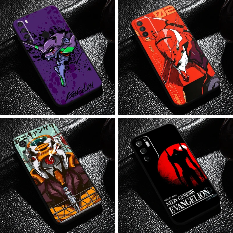 

Neon Genesis Evangelion EVA Anime For Xiaomi Redmi Note 10 10S 9 9S 9T 8 8T 7 Pro 5G Redmi 10 9 9A 9T 9C 8 8A Phone Case Back